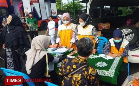 Sinergi Kebaikan RSU Wajak Husada Malang Gelar Bakti Sosial di Pengajian Umum Muhammadiyah Pakisaji