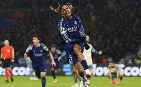 PSG Tundukkan Manchester City 4-2, Pertarungan Seru di Parc des Princes