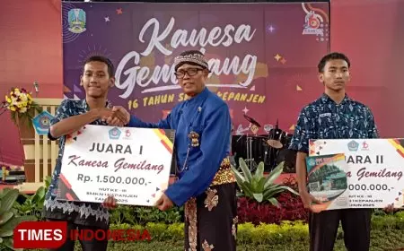 Tanamkan Semangat Kanesa Gemilang di Hari Jadi SMKN 1 Kepanjen