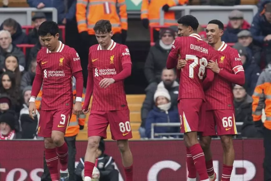 Liverpool Lolos ke Putaran Keempat Piala FA Setelah Bungkam Accrington 4-0