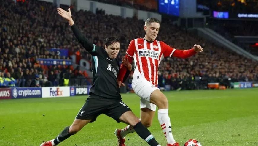 PSV Tumbangkan Liverpool dalam Laga Sengit Liga Champions