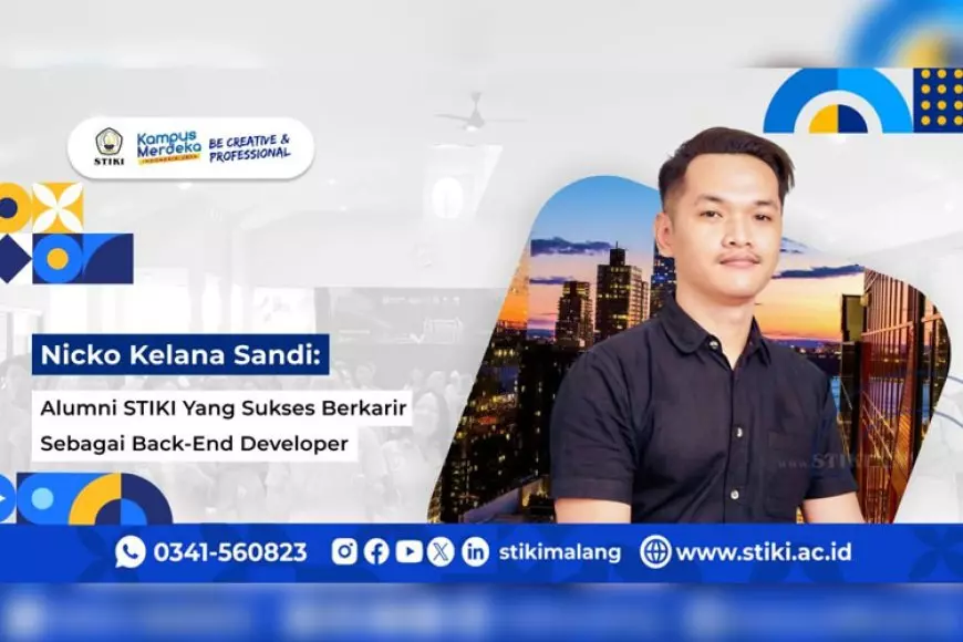 Nicko Kelana Sandi: Alumni STIKI yang Sukses Berkarir sebagai Back&#45;End Developer