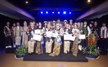 Sukses Digelar di Kota Bandung, Putra Putri Batik Jabar 2025 Lahirkan Juara Baru