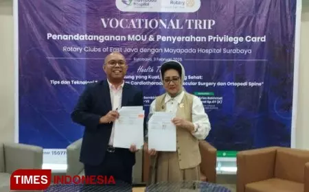 Rotary Club Area Jatim dan Mayapada Hospital Teken Kerja Sama Penguatan Program Kesehatan
