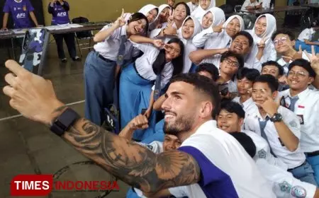 Punggawa Macan Putih Berbagi Inspirasi Kepada Para Pelajar SMA di Kota Kediri