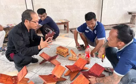 Warga Binaan Rutan Situbondo Dibekali Keterampilan, Rekhal Qur’an Jadi Produk Unggulan