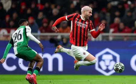 Milan Tersingkir dari Liga Champions, Feyenoord Lolos ke Babak Berikutnya