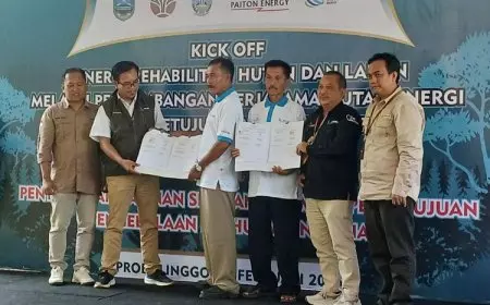 Paiton Energy-Pemerintah Bersinergi Rehabilitasi Hutan dan Lahan di Probolinggo