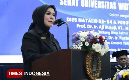 Ketua LLDIKTI Wilayah VII JatimHadiri, Dies Natalis Ke-54 Universitas Widya Gama Malang