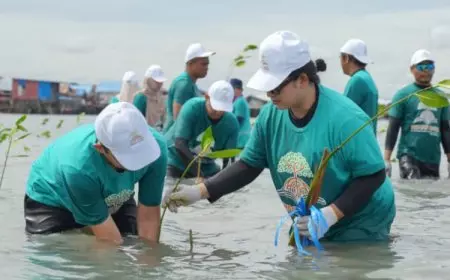 Evolution Pupuk Kaltim di Malahing, Sasar Keberlanjutan Lingkungan dan Pendidikan Masyarakat