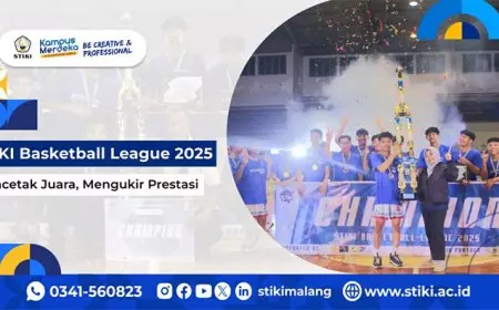 STIKI Basketball League 2025: Mencetak Juara, Mengukir Prestasi