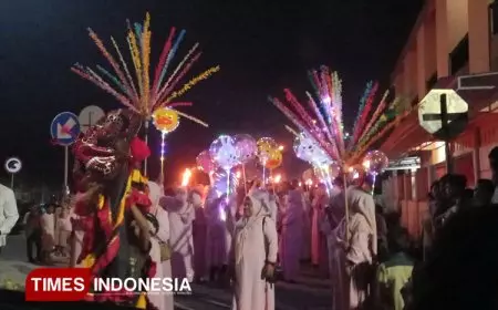 Sambut Ramadan 2025, 1500 Peserta Meriahkan Pawai Obor Loktuan, Bontang