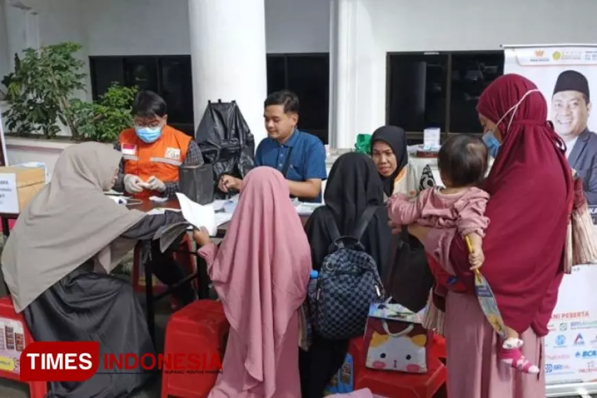 Ribuan Peserta Hadiri Malang Cinta Palestina, RSU Wajak Husada Berikan Pemeriksaan Gratis