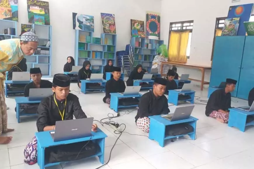 Imtihan Wathani Berbasis Digital di Kalteng Berjalan Sukses