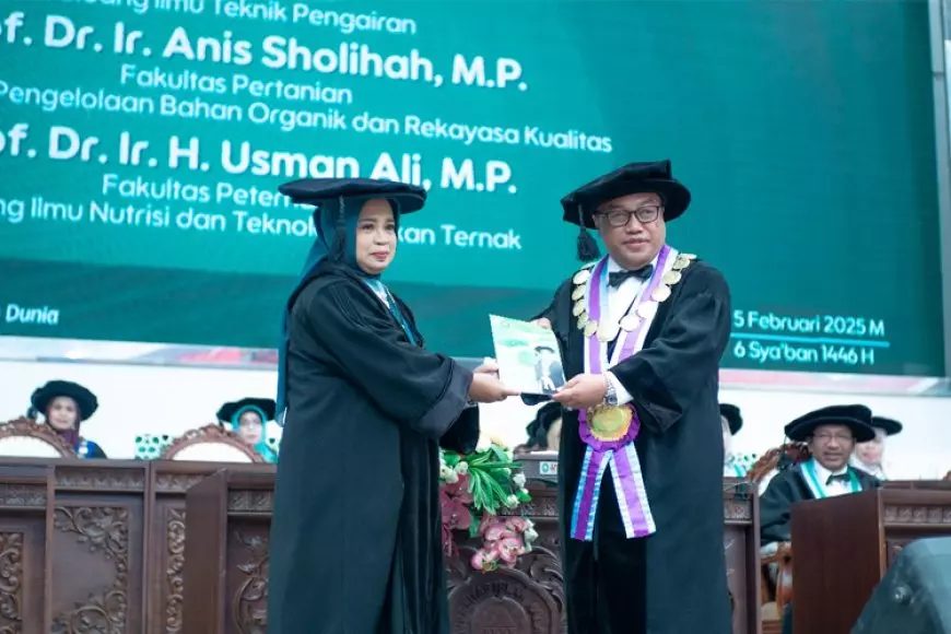 Unisma Malang Kukuhkan Tiga Guru Besar Baru dari Berbagai Bidang Keilmuan