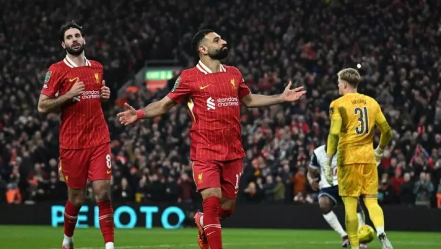 Liverpool Lumat Tottenham, Melaju ke Final Piala Liga