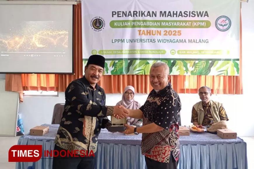 Akhir Masa Pengabdian, UWG Malang Gelar Seremonial Penarikan Mahasiswa KPM 2025