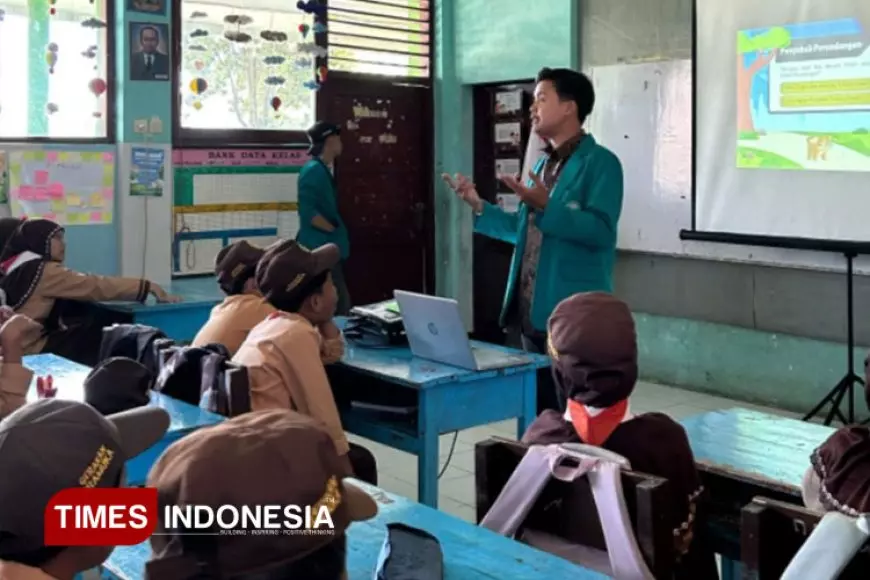 Mahasiswa KSM&#45;T Unisma Gelar Sosialisasi Tentang Pengelolaan Sampah dan Pencegahan Bullying