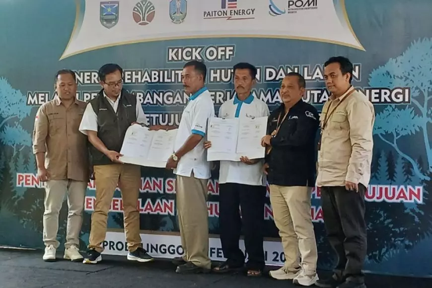 Paiton Energy&#45;Pemerintah Bersinergi Rehabilitasi Hutan dan Lahan di Probolinggo