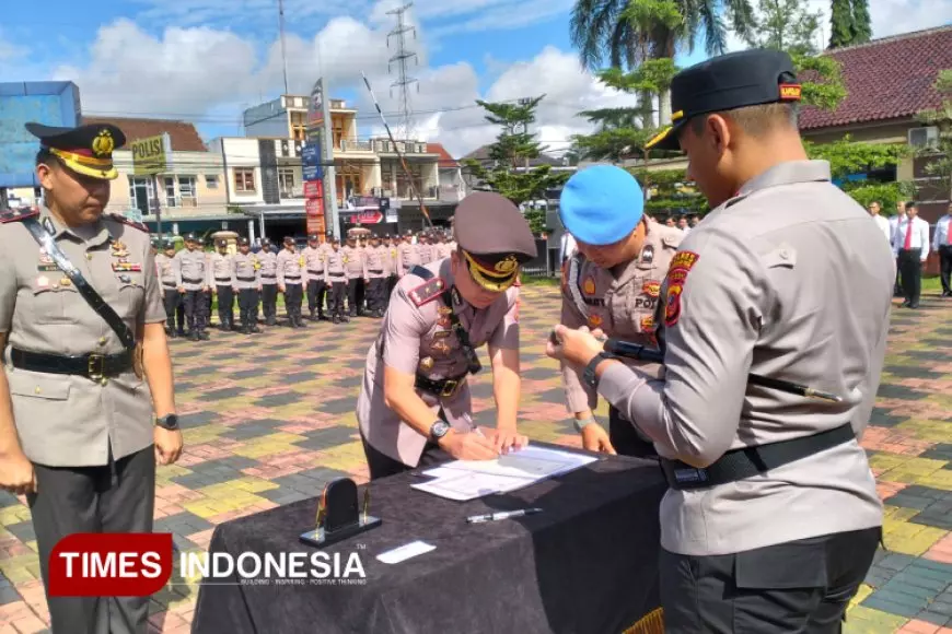 Kompol Wahyu Madurasyah Putra Resmi Menjadi Wakapolres Tasikmalaya Kota