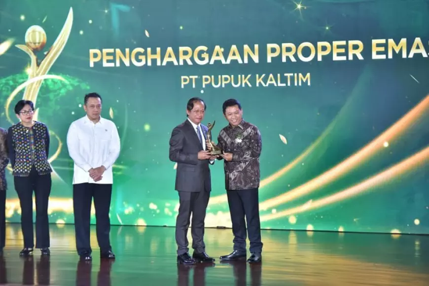 Berhasil Pertahankan Proper Emas ke&#45;8, Pupuk Kaltim Perkuat Posisi sebagai Pelopor Keberlanjutan