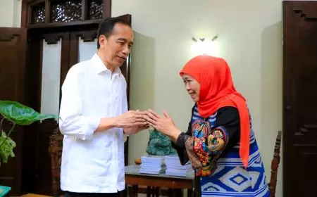 Khofifah dan Emil Kunjungi Jokowi, Dapat Wejangan Bisnis Sebelum Memulai Program Besar