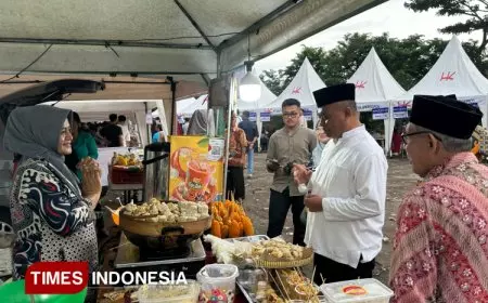 Bupati Sleman Buka War Takjil Ramadan Sinduadi