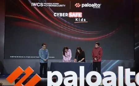 IWCS Kolaborasi dengan Palo Alto Networks Meluncurkan Program Cyber Safe Kids