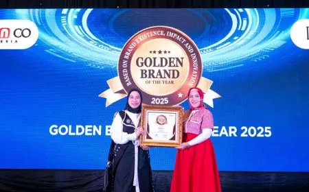 Cosmos Raih Penghargaan Golden Brand of The Year 2025