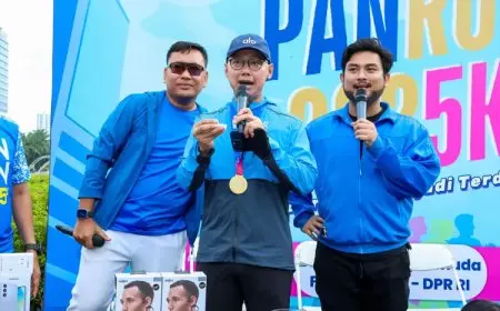 Wakil Ketua MPR RI Eddy Soeparno Dukung Tren Olahraga Lari