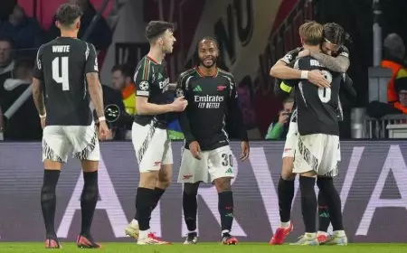 Arsenal Bantai PSV 7-1 di Liga Champions, Dominasi Total The Gunners!