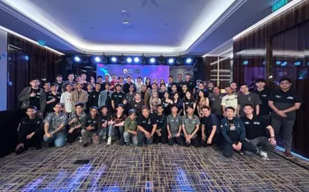 Pecah! Gathering CoinKami Dihadiri Banyak Mobil Sports yang Terparkir di Lobby
