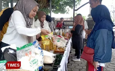 Pasarkan Produk Pangan Gapoktan dan UMKM, Gerakan Pangan Murah DKP Kabupaten Malang