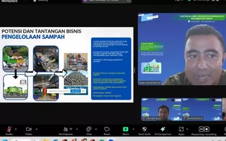 IKA UB Kaltim Bahas Pengelolaan Sampah Adaptif dan Kolaboratif Dalam Webinar