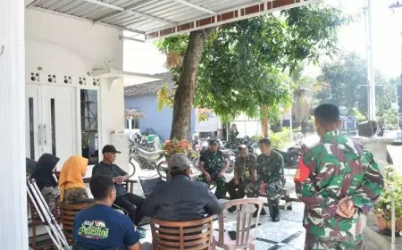 Jaga Kualitas Gabah, Dandim Ponorogo Kumpulkan Petani, Tengkulak, dan Pedagang