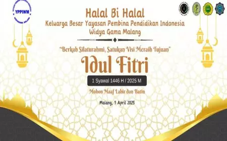 Halal Bihalal Keluarga Besar Widya Gama Akan Digelar di UWG Malang