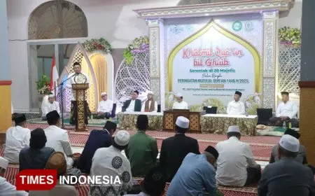 Peringati Nuzulul Qur’an, JQH NU Kota Kraksaan Probolinggo Gelar Khotmil Quran Bil Ghaib