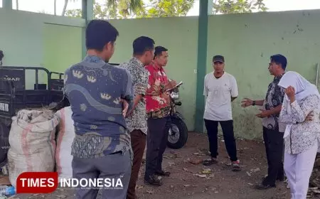 Dinas LH KLU Optimalisasi Pengelolaan Sampah di TPS 3R se-KLU