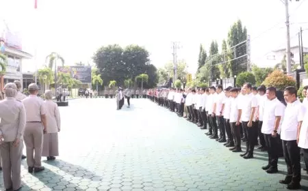 Polresta Banyuwangi Siaga Jelang Penutupan Pelabuhan Ketapang 28-30 Maret