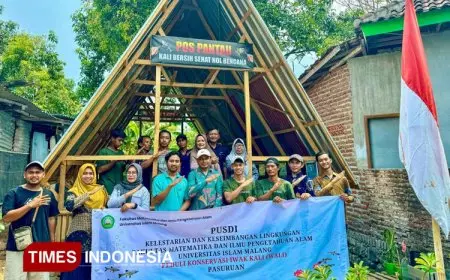Pengenalan Teknologi Nanobubbles di Pusat Konservasi Iwak Kali Pasuruan Oleh FMIPA Unisma