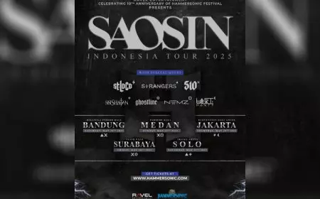 Band EMO Legendaris Amerika, Saosin Siap Guncang Indonesia