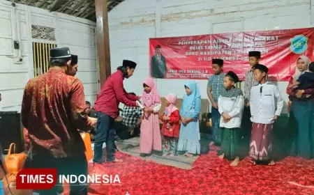 Reses di Bulan Ramadan, Buwang Serap Aspirasi Warga dan Santuni Anak Yatim