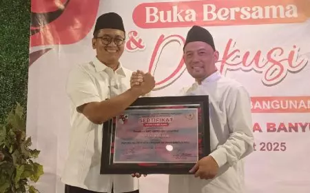 Dede Abdul Ghany Raih Penghargaan Pemuda Pelopor Kemandirian Ekonomi Banyuwangi