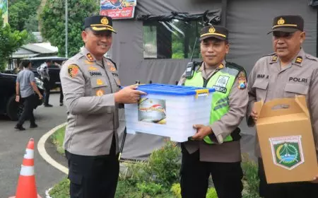 Mudik Lebaran Aman, Polisi Siaga di JLS Malang Selatan