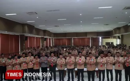 Kwarcab Gerakan Pramuka Probolinggo Gelar Muscab 