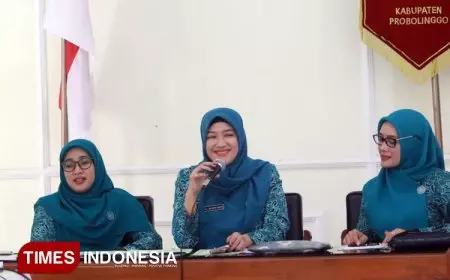 Ning Marisa Resmikan Susunan Kepengurusan TP PKK Kabupaten Probolinggo Periode 2025-2030