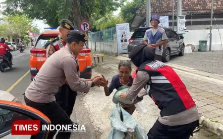 Polresta Banyuwangi Peduli, Berbagi Dibulan Suci