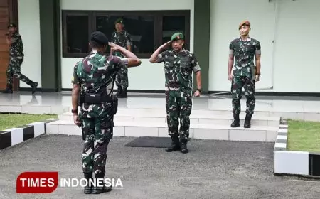 Kasdam V Brawijaya Tekankan Disiplin dan Nama Baik Satuan dalam Apel Pemberangkatan Cuti Lebaran
