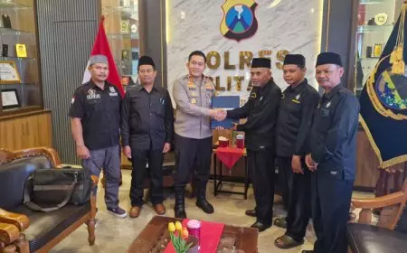 SH Terate Blitar-Pusat Madiun Perkuat Sinergi dengan Polres Blitar