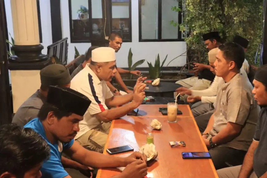 Bangun Sinergitas, Polres Morotai Silaturahmi dengan Insan Pers